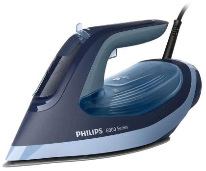 Żelazko PHILIPS DST6120/20 Żelazko parowe Niebieskie